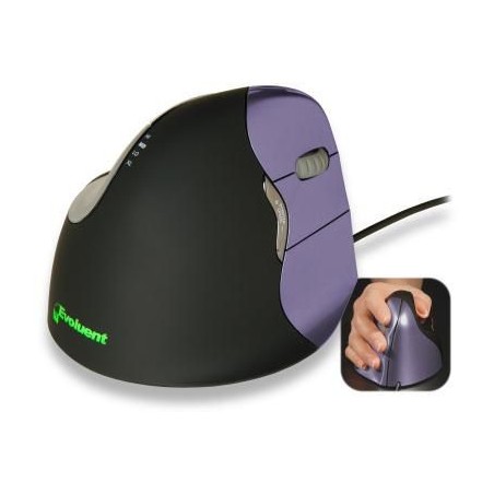 Evoluent VerticalMouse 4 Small Right - Ergonomic Design for Superior Comfort | VM4S